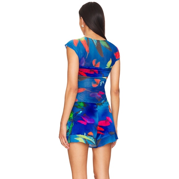 Mirae Louana Romper bleu - Picture 2 of 9